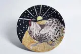 William Robinson, Untitled (Rooster with Sunset)