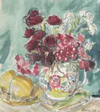 Arnold Shore, Untitled (Still Life) 1949, 1949, oil on canvas on board