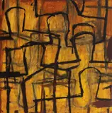 Graham Fransella, Heads 1997, 1997, oil on linen