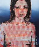 David Bromley, Belinda, synthetic polymer paint on canvas
