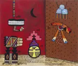 Alan Davie, Hopi Studies No. 22 G. 2134 1990