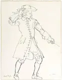 Raoul Dufy, De Romas, dessin pour la fée électricité 1937