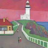 John Rigby, Byron Bay Lighthouse, NSW 2000, 2000, oil on canvas