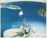 Brett Whiteley, The Arrival 1988, 1988, offset lithograph