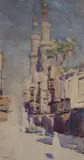 Arthur Streeton, Street Scene, Cairo c1897
