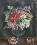 Nora Heysen, Flowers in Glass c1948