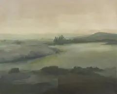 Philip Wolfhagen, First Passage 1994, 1994, oil and wax on linen
