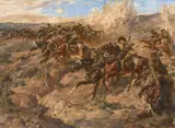 Ivor Hele, The Charge at Beersheba 1973