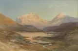 Nicholas Chevalier, Glacier Landscape 1880