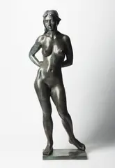Phillip Piperides, Anthea, bronze on marble base