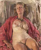 Ivor Hele, The Necklace 1963