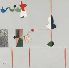Possibly Happiness 1966 by Robert Jacks, 1966, oil on canvas, sold Dec 2014