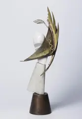 Anthony Pryor, The Performers (maquette) 1989, 1989, bronze, brass and marble