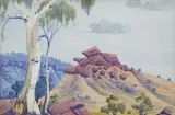 Albert Namatjira, Untitled (Central Australian Landscape)