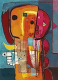 Henryk Szydlowski, Poetry of the Bird Lover 2003, 2003, oil on canvas