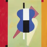 Robert Jacks, Guitar Marker, oil on canvas