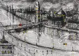 Mark Hanham, London Eye, synthetic polymer paint on canvas