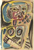 Tony Tuckson, Untitled (Portrait) c1952-56