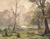 Ernest Buckmaster, May Morning, Woori Yallock, Victoria