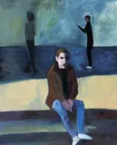 Robert Dickerson, The Man from King's Cross, synthetic polymer paint on canvas
