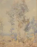 Hans Heysen, Young Saplings 1915