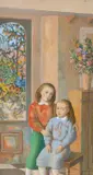 Study for Two Children in a Room, Menzies 2014