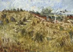 John Perceval, The Cornfield 1959, 1959, oil on composition board