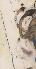 John Olsen, Emus & Windmills 1976, 1976, mixed media on paper