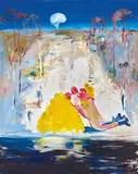 Potter Dreaming of Gold by Arthur Boyd, oil on canvas, sold Sep 2014
