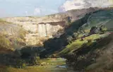 Arthur Streeton, Malham Cove, Yorkshire c1910