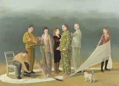 Graeme Drendel, The Caretakers 2007, 2007, oil on canvas