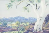 Albert Namatjira, Untitled (Central Australian Landscape)
