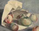Godfrey Miller, Untitled (Still Life with Apples) 1929