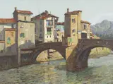 Will Ashton, The Old Bridge at Sospel