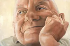 Charles Blackman by Vincent Fantauzzo, oil on canvas, offered Sep 2014