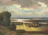 Roland Wakelin, Untitled (Landscape)
