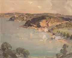 James Ranalph Jackson, The Spit 1961, 1961, oil on canvas-board