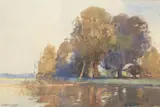 Sydney Long, Untitled (Landscape) 1935