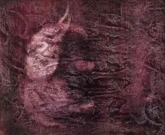 Untitled (Elephant) c1963 by Sidney Nolan, c1963, mixed media on paper, offered Sep 2014