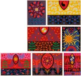 John Coburn, The Creation from the Book of Genesis series 1977, 1977, suite of screenprints (7)