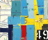 Michael Jeffery, Longshot 2007, 2007, synthetic polymer paint skins on canvas