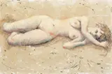 Clifton Pugh, Nude 1964
