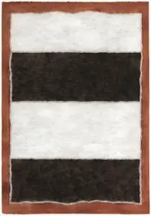 Totem by John Coburn, gouache and crayon on paper, offered Sep 2014