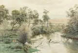 James Alfred Turner, Untitled (River Scene)