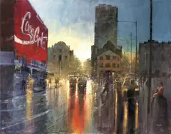 Herman Pekel, Kings Cross 2008, 2008, oil on canvas