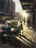 Herman Pekel, Newtown 2011, 2011, oil on paper