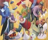 Andrew Antoniou, Paper Trail 2011, 2011, oil on canvas
