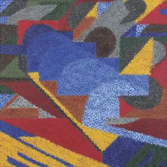 Untitled (Abstract Pattern) 1986 by Claudio Tozzi, 1986, synthetic polymer paint on canvas, offered Sep 2014