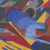 Claudio Tozzi, Untitled (Abstract Pattern) 1986, 1986, synthetic polymer paint on canvas