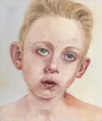 Cherry Hood, Untitled No.15 (Sibling series) 2002, 2002, oil on canvas
